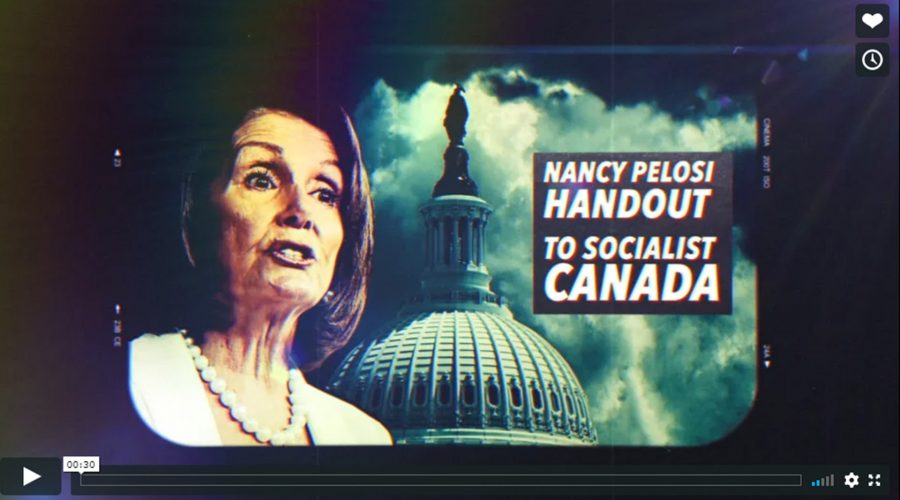 CASE TV Campaign Urges President Trump NOT to Let Speaker Pelosi Give Handout to Canada in Trade Deal